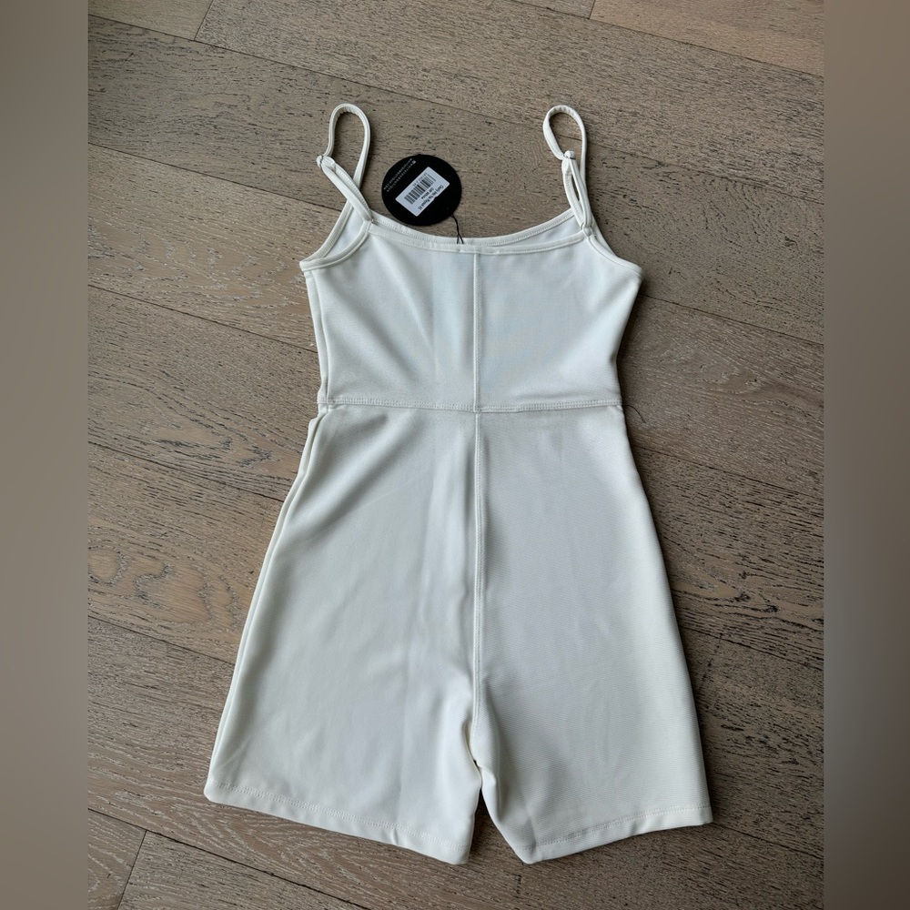 White fox clearly into you playsuit BNTW size xs